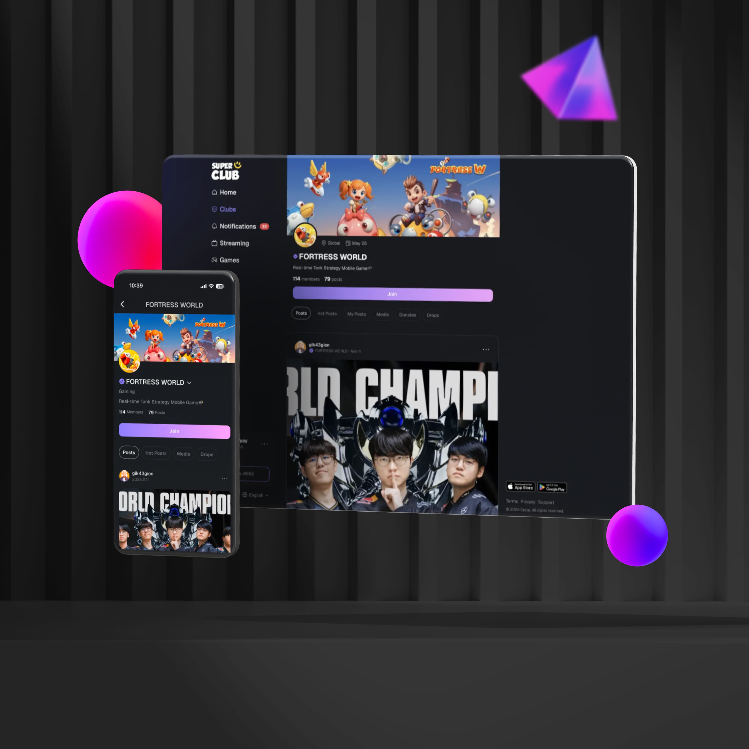 SuperClub service preview